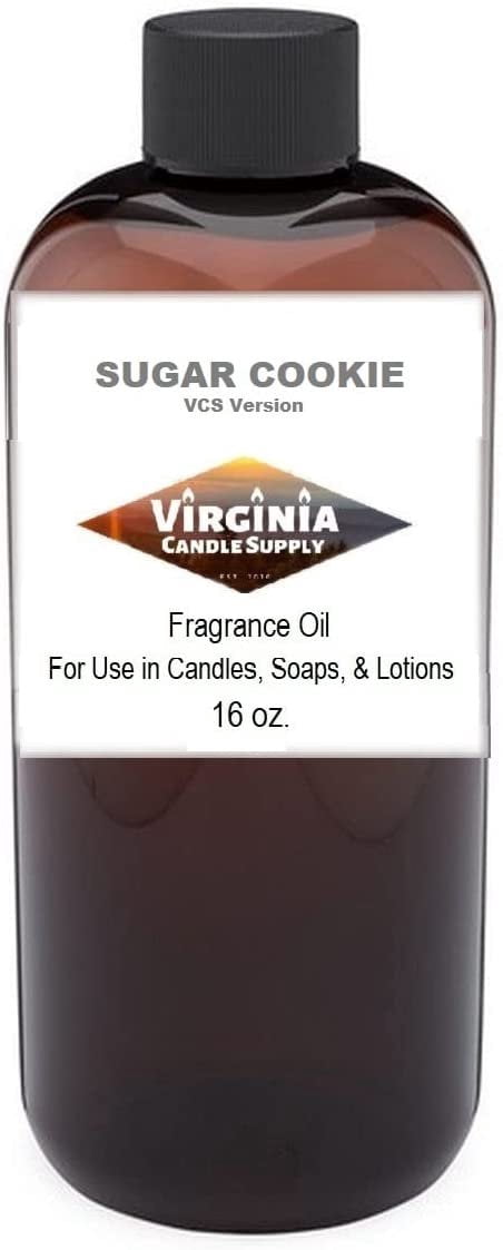 Sugar Cookie Fragrance Oil Our Version of The Brand Name 16 oz Bottle for Candle Making, Soap Making, Tart Making, Room Sprays, Lotions, Car Fresheners, Slime, Bath Bombs, Warmers