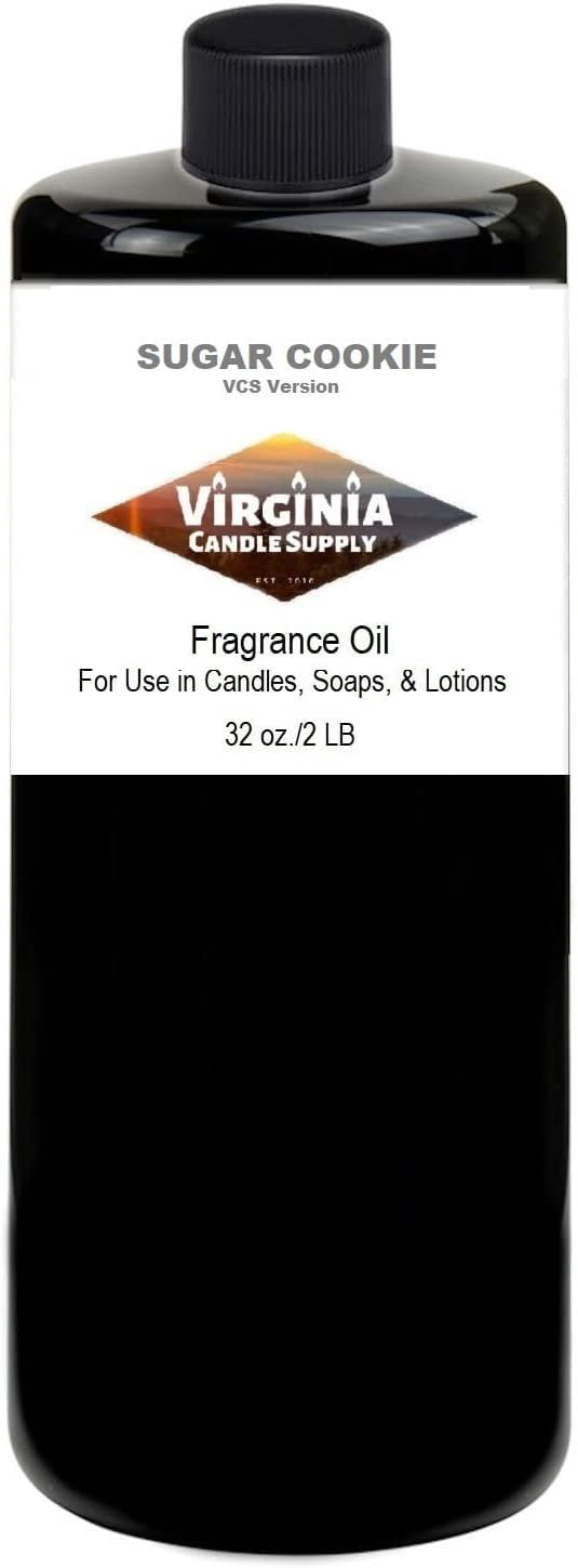 Sugar Cookie Fragrance Oil Our Version of The Brand Name 32 oz Bottle for Candle Making, Soap Making, Tart Making, Room Sprays, Lotions, Car Fresheners, Slime, Bath Bombs, Warmers