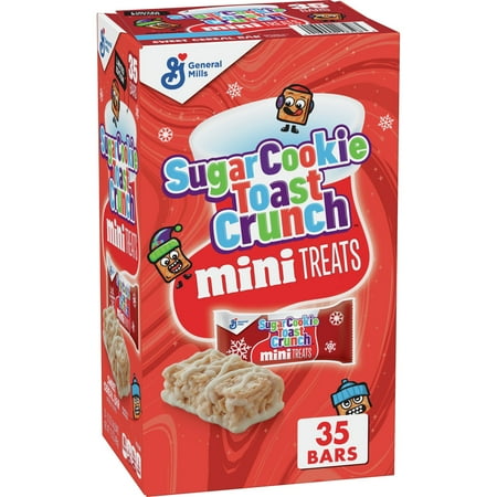 Sugar Cookie Toast Crunch Mini Treat Bars, 35 ct