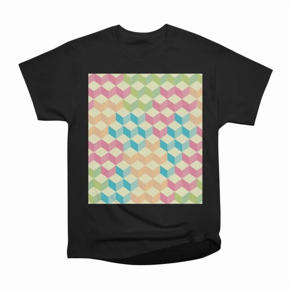 Sugar Cubes Geometric Pattern T-Shirt Tee Gift For Him Merch For Her Apparel For Friend