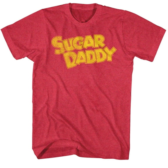 Sugar Daddy Candy Men's T Shirt (Red, Adult4XL)