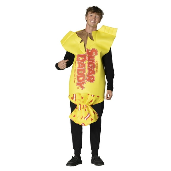 Sugar Daddy One Piece Halloween Costume for Adults, Adult Fits S-XL, by Rasta Imposta