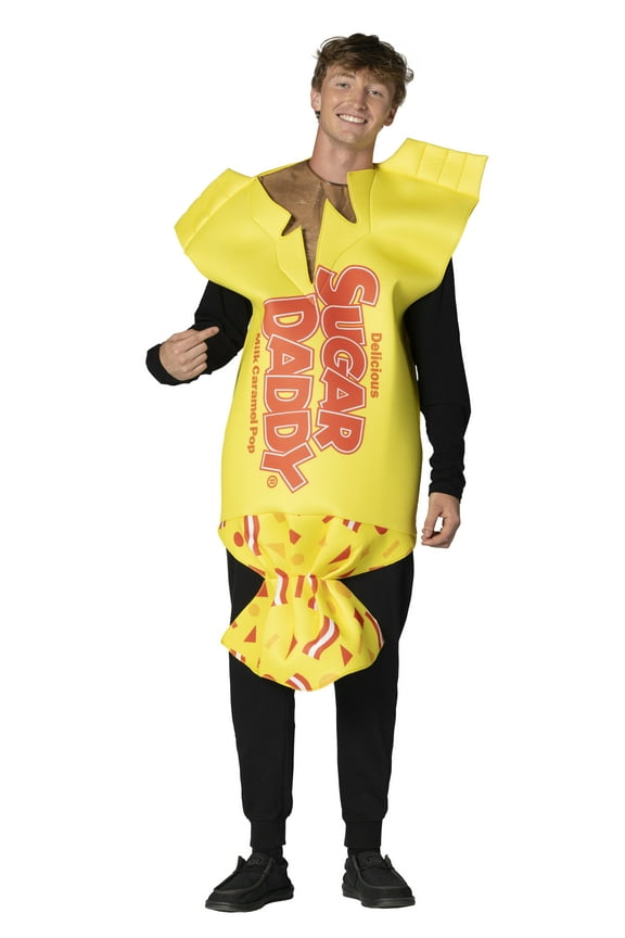 Sugar Daddy One Piece Halloween Costume for Adults, Adult Fits S-XL, by Rasta Imposta