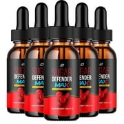 Sugar Defender Max Drops Supplement, Sugar Defender Max 24 Hour Liquid Supplement, Sugar Defender Max Drops Reviews, Max Strength Organic Herbal Blend 5 Pack - 5 Month Supply