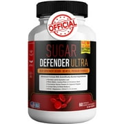 Sugar Defender Ultra - Advanced Formula with Vitamins, Minerals, Banaba Leaf, and More - 60 Capsules, Vegan, Non-GMO, Gluten-Free 1