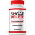 thumbnail image 1 of Sugar Delete Capsules - Official Blood Support Formula, SugarDelete Blood Vessel Cleaner, Glyco Optimizer Pills, Supports Overall Health & Wellness, Sugar Delete Powder (60 Capsules), 1 of 7