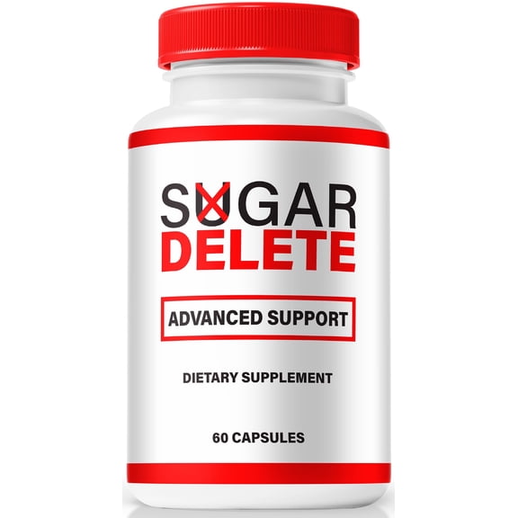 Sugar Delete Capsules - Official Blood Support Formula, SugarDelete Blood Vessel Cleaner, Glyco Optimizer Pills, Supports Overall Health & Wellness, Sugar Delete Powder (60 Capsules)