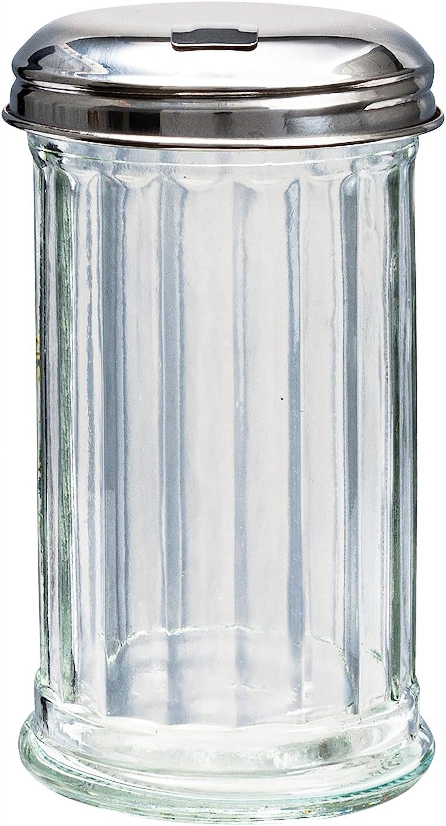 Sugar Dispenser, Glass Sugar Container, 12 Ounce Classic Sugar Pourer