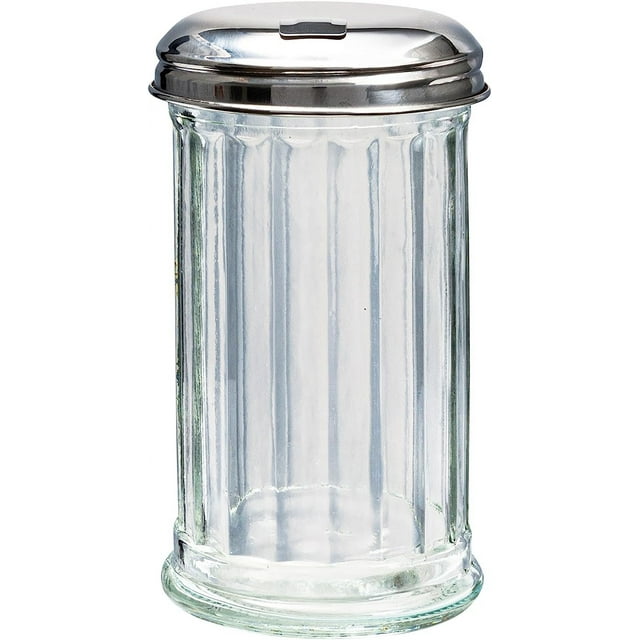 Sugar Dispenser, Glass Sugar Container, 12 Ounce Classic Sugar Pourer
