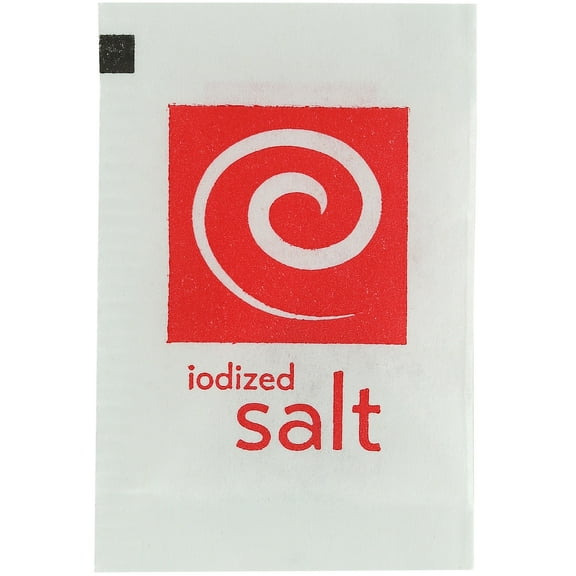 Sugar Foods Grindstone Iodized Salt Packet 3000/Carton (38065) GRN20015