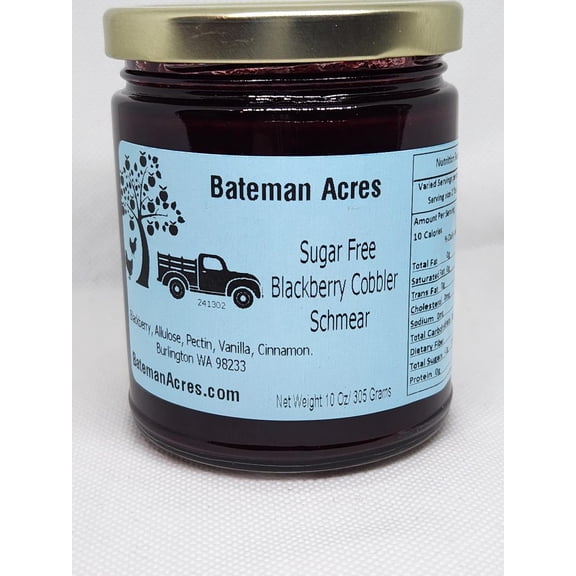 Sugar-Free Blackberry Cobbler Jam