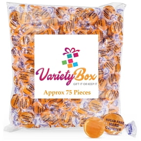 Sugar Free Butterscotch Candy Arcor - 1LB Bag Individually Wrapped Keto And Diabetic Friendly