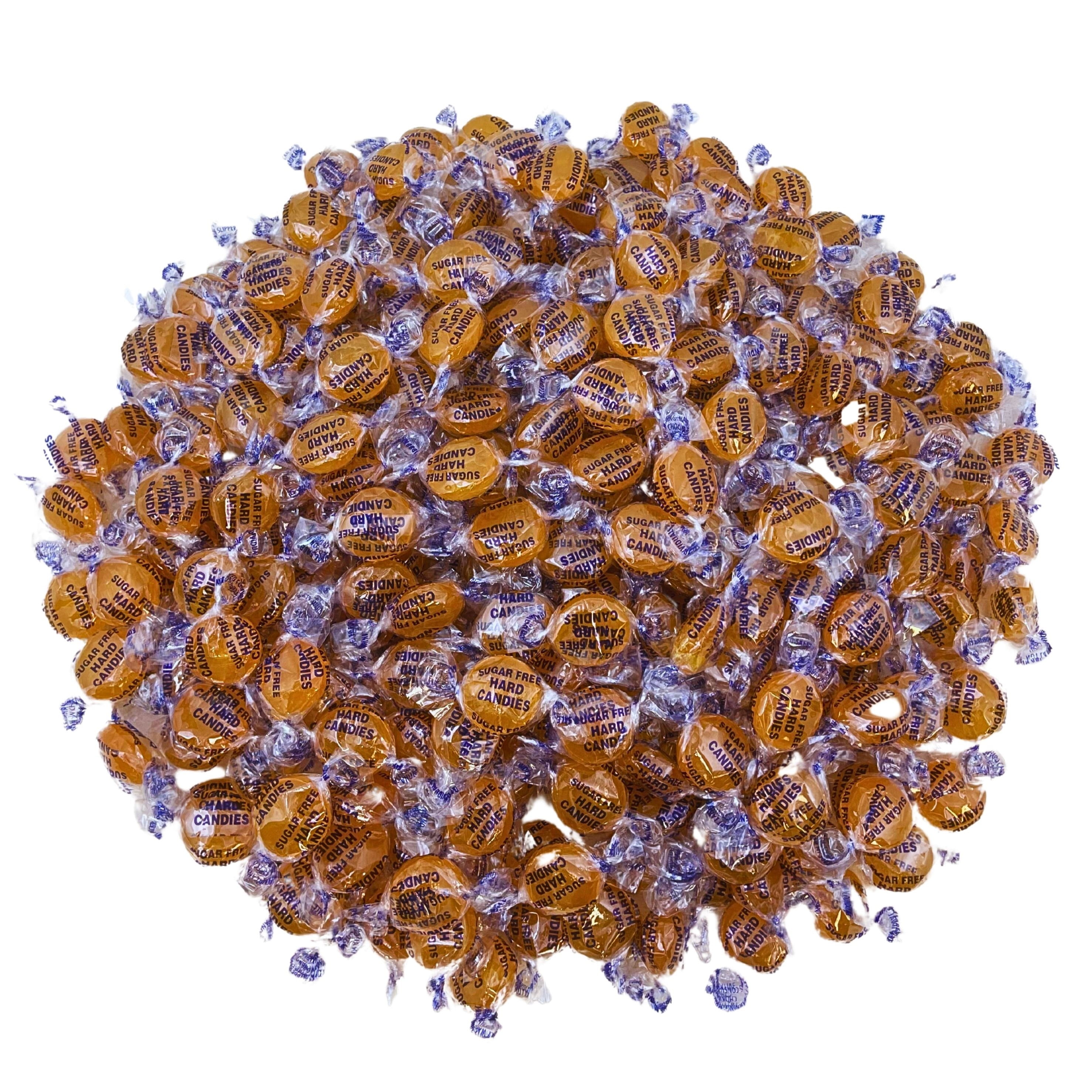 SugarFree Butterscotch Hard Candy Assortment 6 lbs (96 oz) Bulk Pack