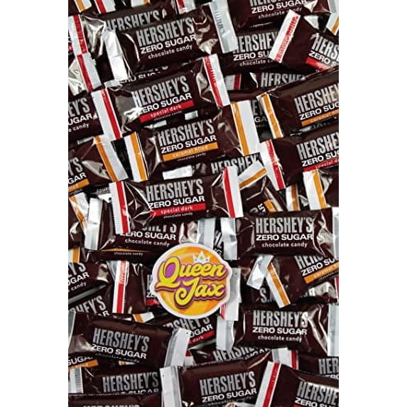 Sugar Free Candy Assortment - 2 Lb - Sugar Free Dark Chocolate, Milk Chocolate & Caramel Filled Chocolate - Zero Sugar Candy - Sugar Free Chocolate Candy - Chocolate Bars - Chocolate Bulk