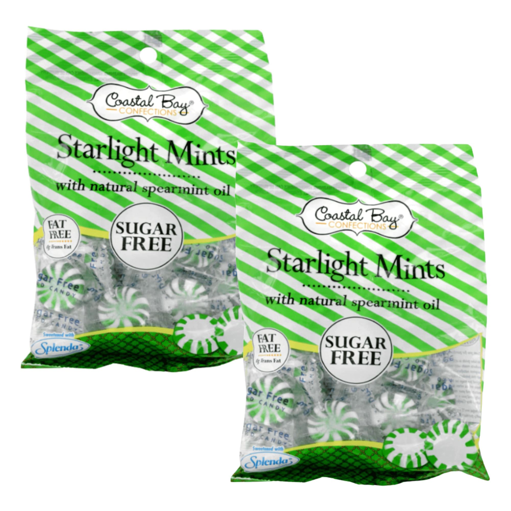 Sugar Free Candy FSSTAM Sugar Free Spearmint Mints Hard Candy Flavor