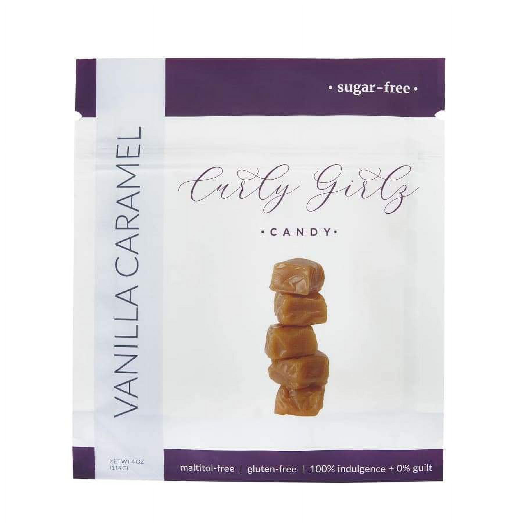 SugarFree Caramel Candy by Curly Girlz Candy Vanilla