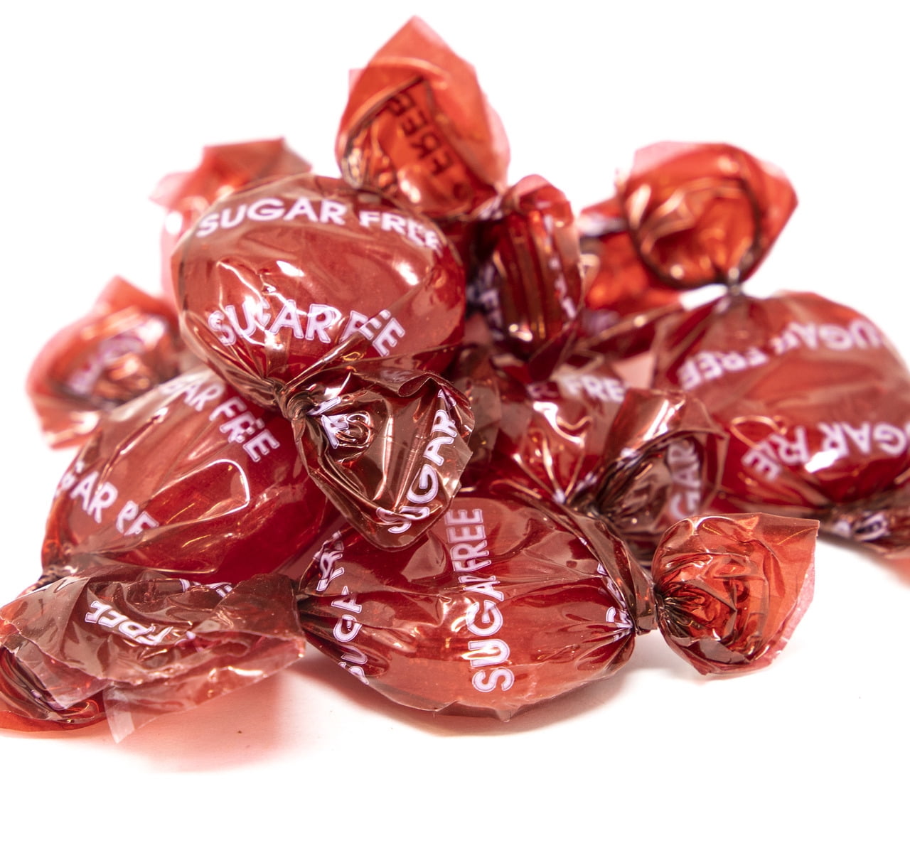 Sugar Free Cinnamon Disks 2 pounds sugar free candy 160 pieces of candy