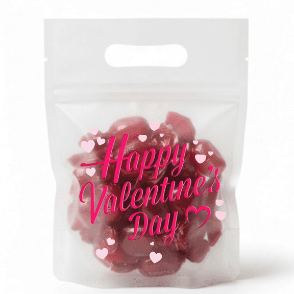 Sugar-Free Cinnamon Valentine Candy  1 lb Bulk Flavored Candy, Diabetic Friendly Hard Candies for Valentines Day, Gift Bags, Party Favors & Holiday Treats