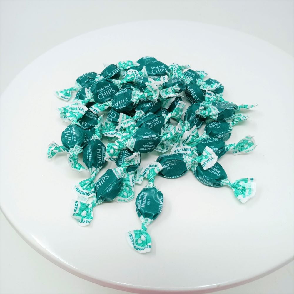 Sugar Free Eucalyptus Chips part Stevia Chipurnoi Italian Cough Drops 1
