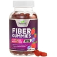 thumbnail image 1 of Fiber Gummies For Adults - Daily Digestive Health & Regularity Support - Sugar Free Soluble Fiber 4g Per Serving Gummy Supplement - Plant Based Prebiotic Gut & Digestion Support Gummy - 120 Gummies, 1 of 9