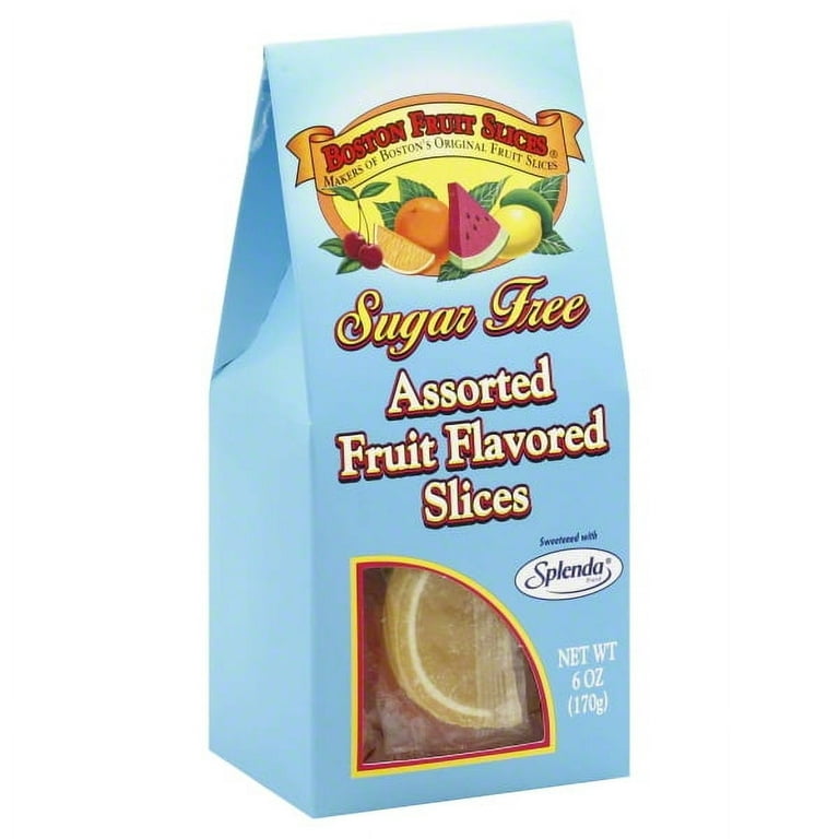 Sugar Free Fruit Slices 5 oz