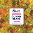 thumbnail image 1 of Sugar Free Gummy Bears 1 Pound Bulk Bag, 3D Chewy Candy, Assorted Fruit Flavors, Sugar Free Gummies, Low Carb Keto Friendly, Diabetic Candy, 1 of 10