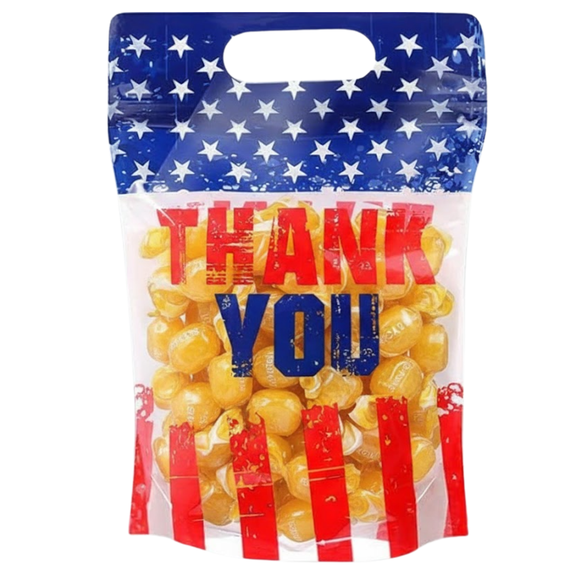 Sugar-Free Hard Candy 1 lb Bulk Patriotic Candy Mix for 4th of July, Winter Games Watch Parties, Parades, Parties, Birthday Favors & Holiday Events (Butterscotch)