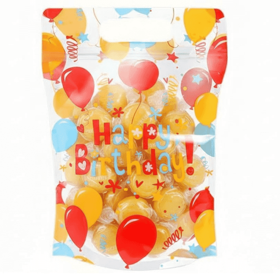 Sugar Free Lemon Birthday Candy Bag 1lb Bulk Bag Sugar-Free Hard Candy Mix, Guilt-Free Sweet Treats for Parties, Favors & Gifts