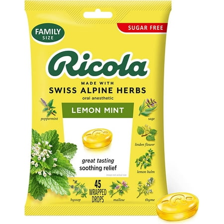 Sugar Free Lemon Mint Family Bags