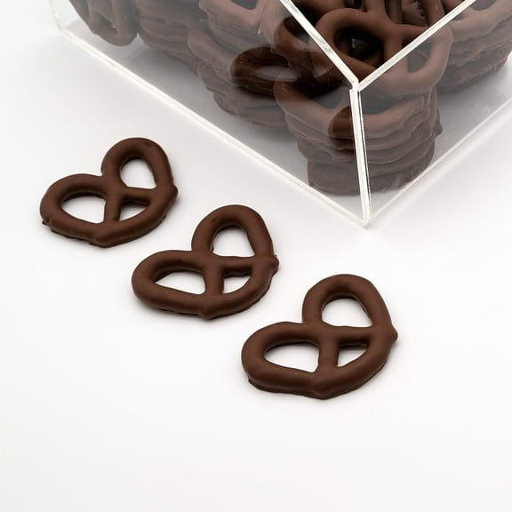 Milk Chocolate Covered Jumbo Pretzels Sweet & Salty Oversized Pretzel Twists Coated in Creamy Milk Chocolate Crunchy Snack for Kids & Adults 4 oz Pack
