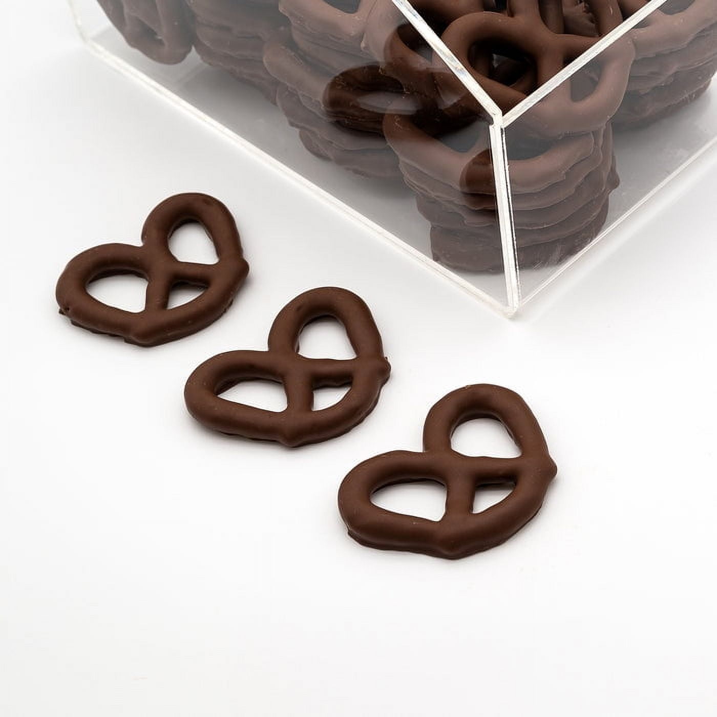 Milk Chocolate Covered Jumbo Pretzels  Sweet & Salty Oversized Pretzel Twists Coated in Creamy Milk Chocolate  Crunchy Snack for Kids & Adults 8 oz Pack