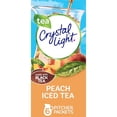 thumbnail image 1 of Sugar-Free Peach Iced Tea Low Calories Powdered Drink Mix 6 Count Pitcher Packets, 1 of 1