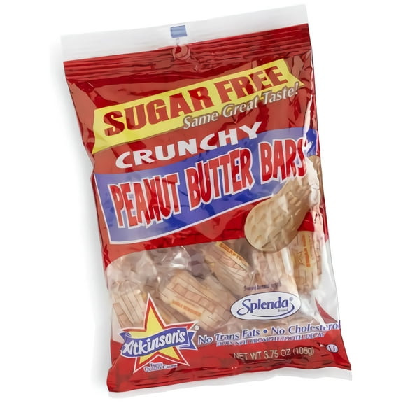 Sugar Free Peanut Butter Bars - 3.75-oz. Bag