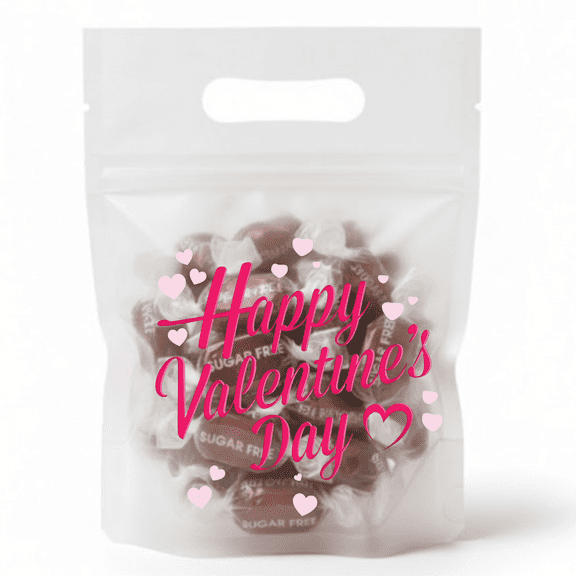 Sugar-Free Root Beer Valentine Candy 1 lb Bulk Flavored Candy, Diabetic Friendly Hard Candies for Valentines Day, Gift Bags, Party Favors & Holiday Treats
