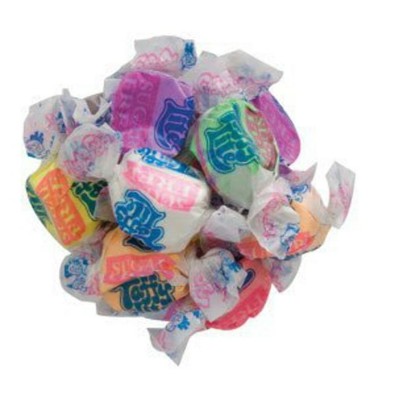 Sugar-Free Salt Water Taffy Assorted Flavors Gluten-Free, Kosher, Individually Wrapped Ideal for Gifting & Candy Buffets - 1lb