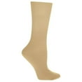 thumbnail image 1 of Sugar Free Sox Health & Comfort Womens Diabetic Crew Socks 3 PK (9-11, Khaki), 1 of 8