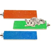 Sugar Glider Toys Cage Steps Hamster Small Animal Climbing for Parakeets 3 Pcs