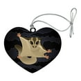 thumbnail image 1 of Sugar Glider of the Night Heart Love Wood Christmas Tree Holiday Ornament, 1 of 3