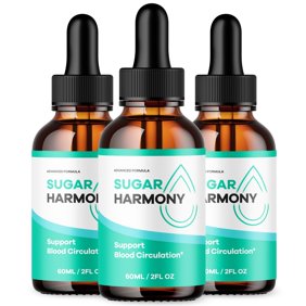 Sugar Harmony Advanced Formula Drops Natural Support Supplement SugarHarmony 90 Servings