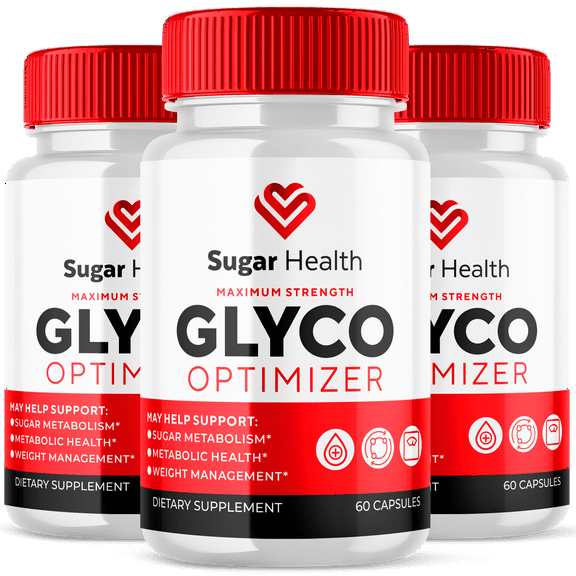 Sugar Health Glyco Optimizer Advanced Formula Capsules Glycogen Support Pills 180 Capsules