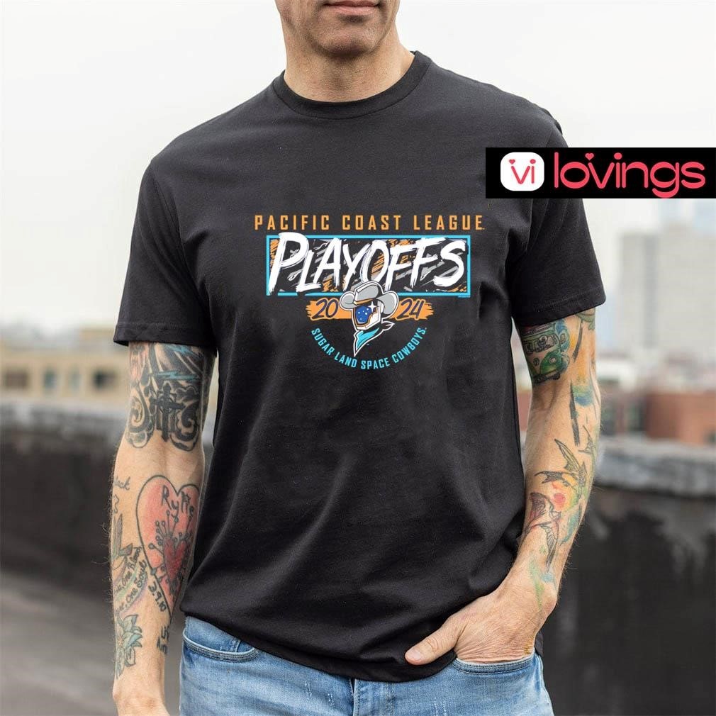 Sugar Land Space Cowboys Playoffs 2024 Pacific Coast League Shirt