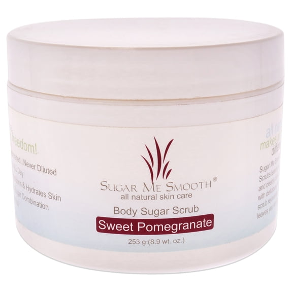 Sugar Me Smooth Body Scrub - Sweet Pomegranate , 8.9 oz Scrub