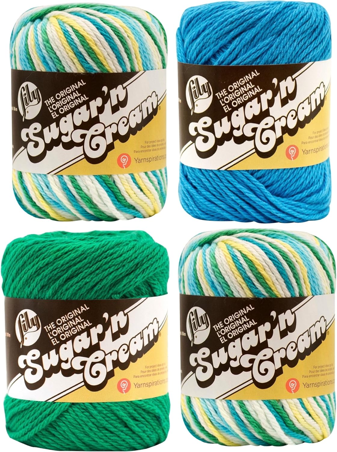 Sugar'N Cream Yarn OmbresMod