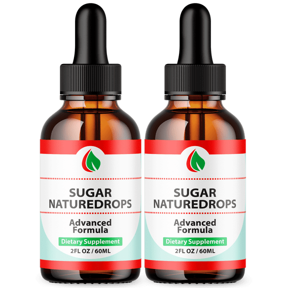 Sugar Nature Advanced Formula Drops Natural Support Supplement SugarNature 60 Servings