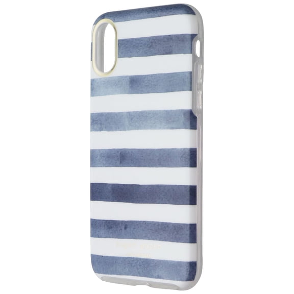 Sugar Paper Los Angeles Printed Case for Apple iPhone X - Blue/White Stripe