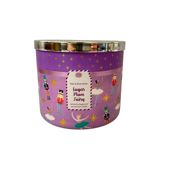 Bath & Body Works Sugar Plum Fairy 3 Wick Scented Candle 14.5 oz
