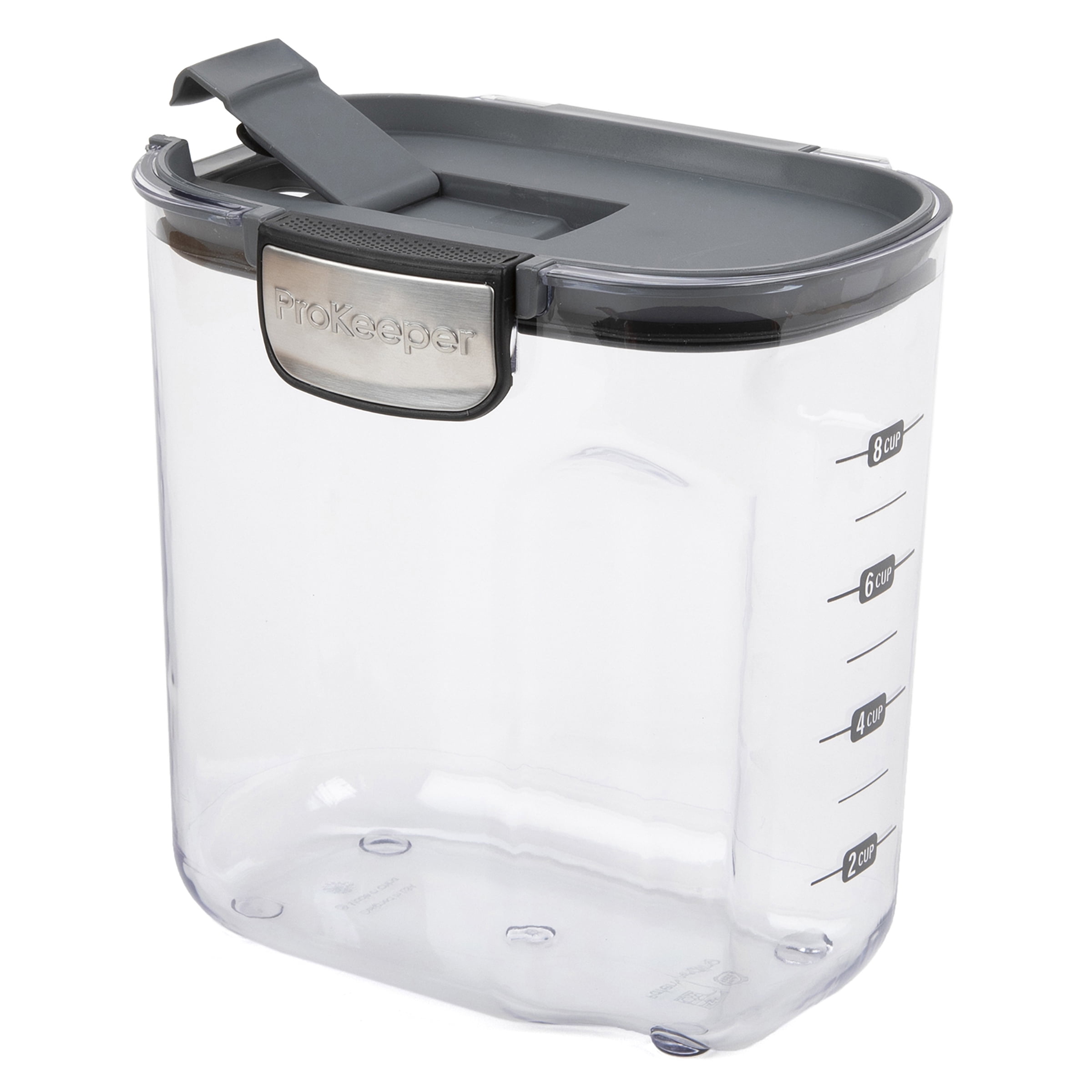ProKeeper+ Airtight Sugar Storage Container with Flip-to-Pour Spout and Stainless-Steel Latch