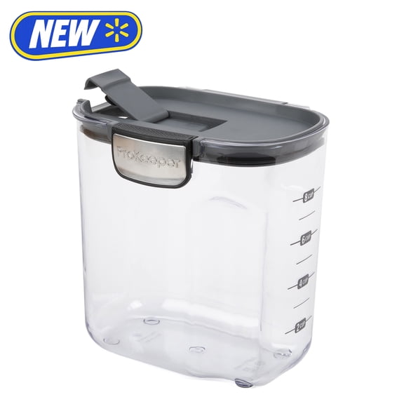 ProKeeper+ Airtight Sugar Storage Container with Flip-to-Pour Spout and Stainless-Steel Latch