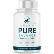 Sugar Pure Balance Advanced Formula Blood Support Pills for Health and Wellness Capsules 1 Pack