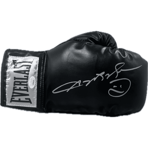Sugar Ray Leonard Signed Autographed Black Right Hand Boxing Glove JSA Authen